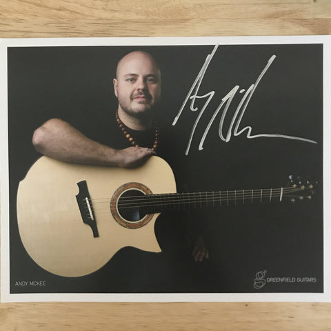 Andy McKee Signed Photo